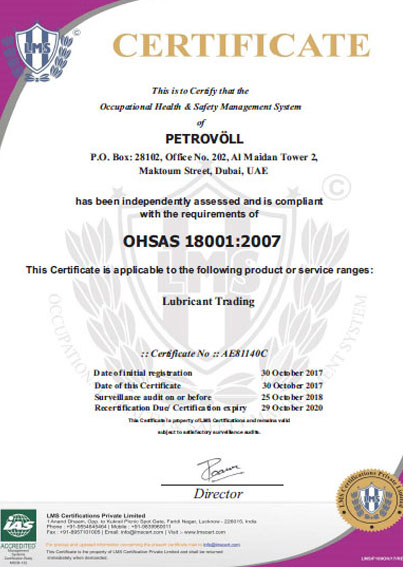 OHSAS_PETROVOLL