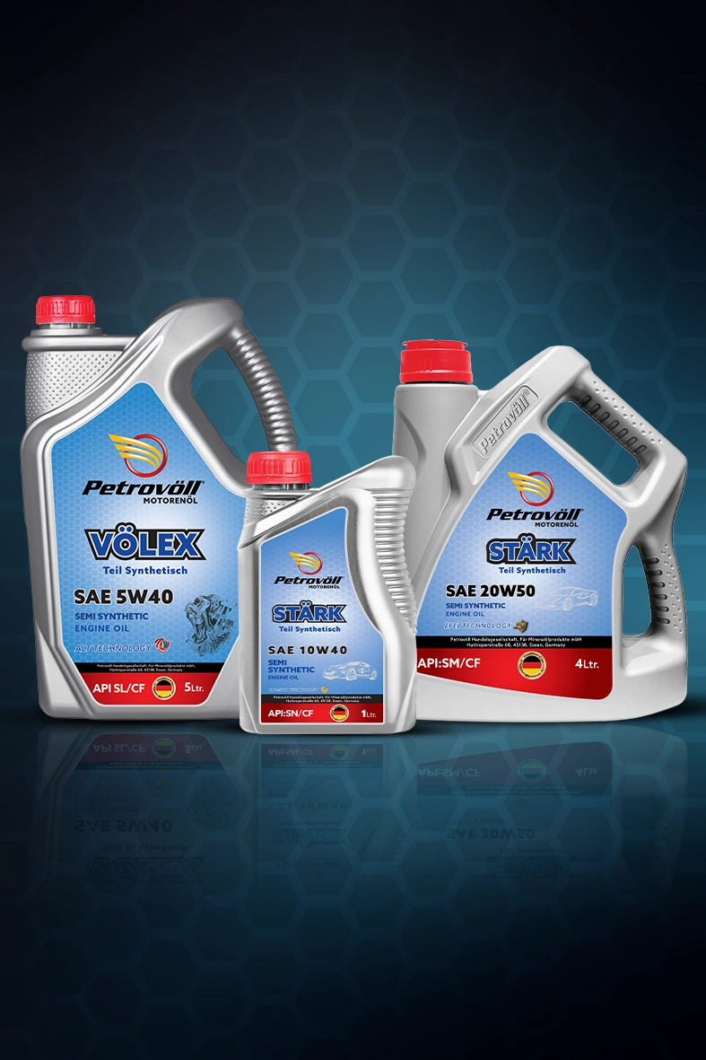 Semi Synthetic Gasoline Engine Oils