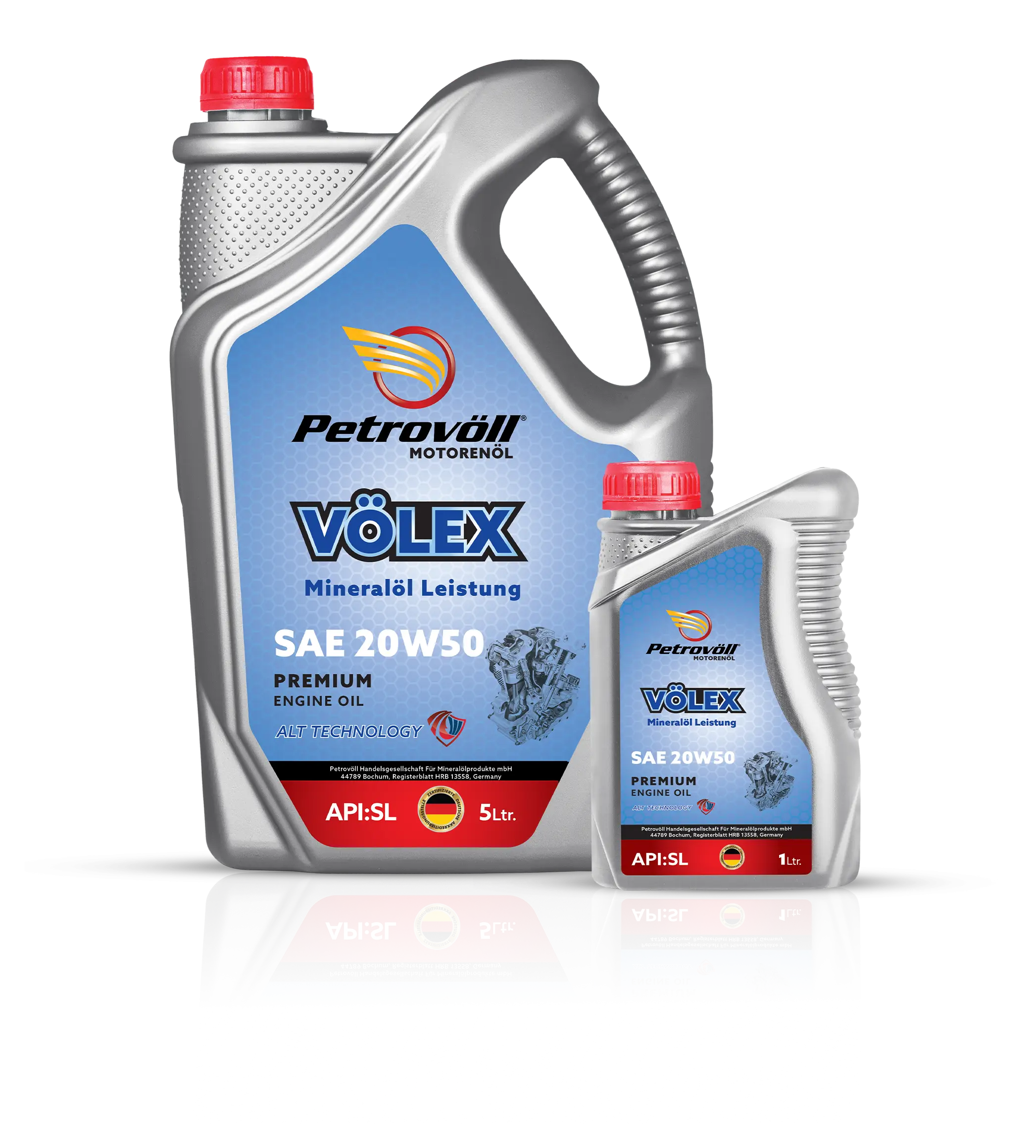 VÖLEX Multi Grade 20W50 SL/CF Gasoline Engine Oil